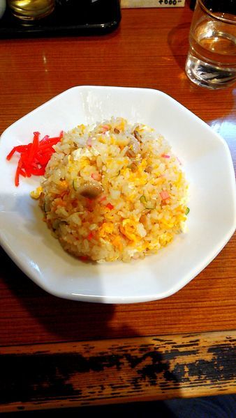「半チャーハン」@手打ちらーめん はやぶさの写真