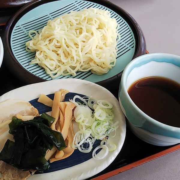 「ざるラーメン（チャーハンセット）」@山田うどん 東大和店の写真