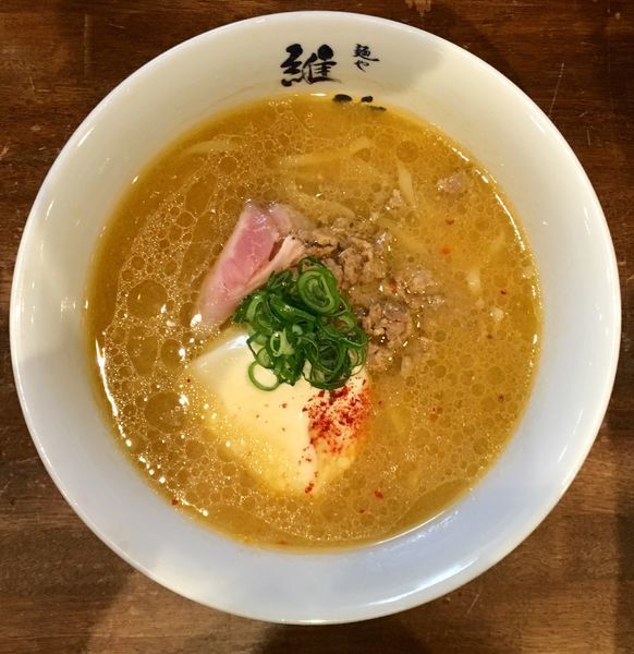 「cheese on 味噌らぁ麺」@麺や維新の写真