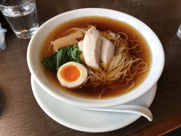 「新山六そば【冷やし・醤油】」@麺創 なな家の写真