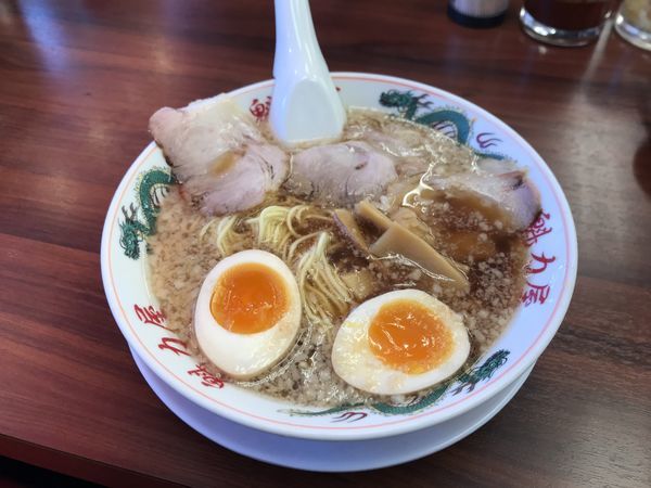「特製醤油味玉ラーメン」@ラーメン魁力屋 豊田店の写真