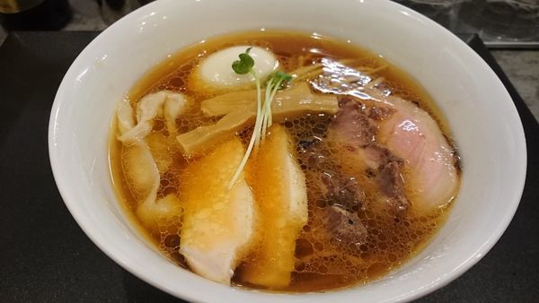 「特製鶏そば 替玉」@らぁ麺 やまぐちの写真
