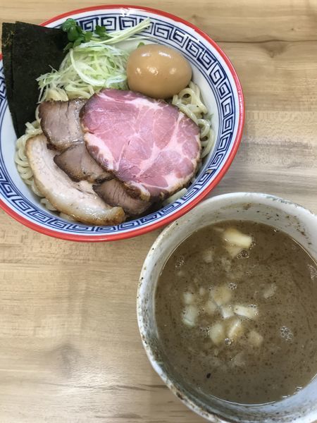 「豚骨鶏魚介 特製つけめん（並）」@麺処 有彩の写真