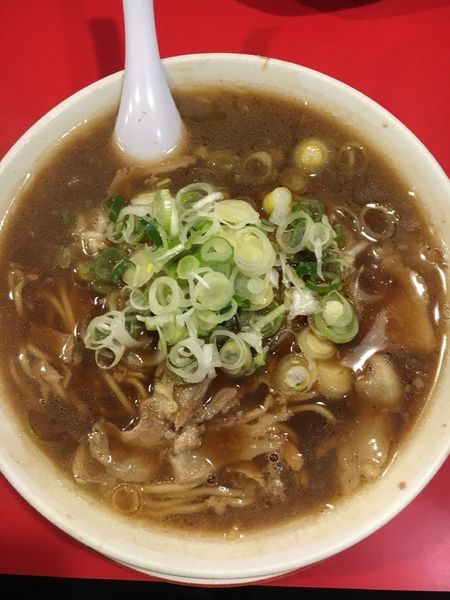 「中華そば ➕ ヤキメシ（ハーフ）」@末廣ラーメン本舗 仙台駅前分店の写真