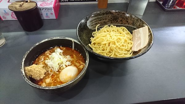 「辛味噌つけ麺」@大輝の写真