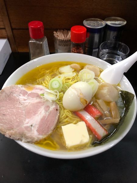 「塩バター大盛り」@一条流がんこ総本家分家四谷荒木町の写真