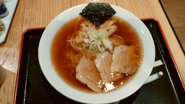 「【うえんで食堂】中華そば 大盛＋820-」@日本橋ふくしま館 MIDETTE ミデッテの写真