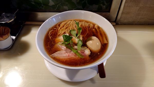 「ニヌキらーめん」@麺割烹 亀壱の写真