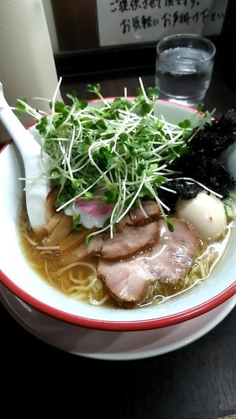 「醤油スペシャルらーめん」@煮干しらーめん 海空土 吉岡店の写真