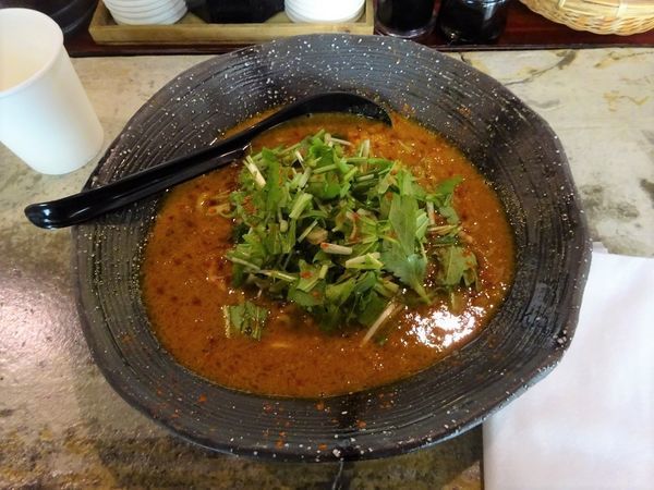 「エビ咖喱ラーメン」@みつか坊主 本店の写真