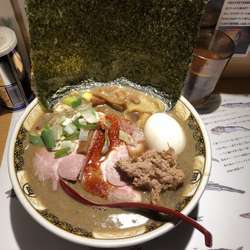 こってり、全部のせ、ほほ肉