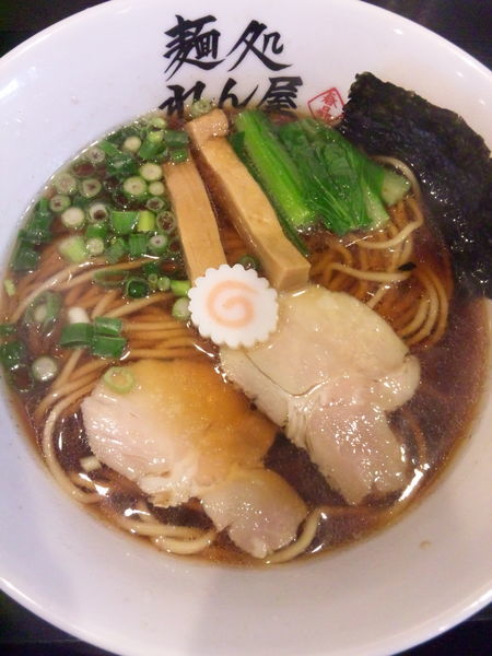 「醤油煮干しそば750円」@麺処 れん屋の写真