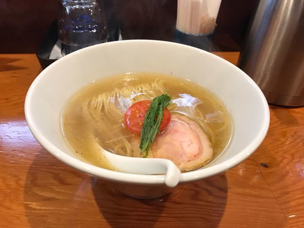「白そば」@麺屋 ブルーズの写真