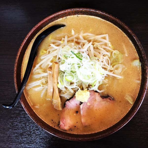 「炙り味噌ラーメン（大盛り）」@麺匠 真武咲弥 松本店の写真