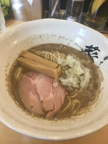 「濃厚煮干ラーメン（NORMAL）」@濃厚煮干らーめん 川むらの写真