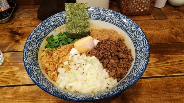 「旅の台湾まぜそば 850円」@旅人の木の写真