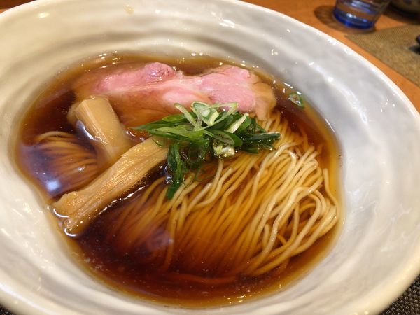 「醤油煮干そば 700円」@柴崎亭の写真