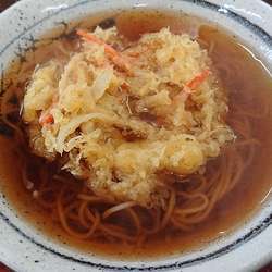 かき揚げ天そば