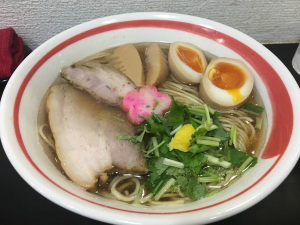「特製醤油」@自家製麺SHINの写真