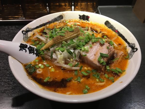 「カラシビ味噌らー麺」@カラシビ味噌らー麺 鬼金棒 池袋店の写真