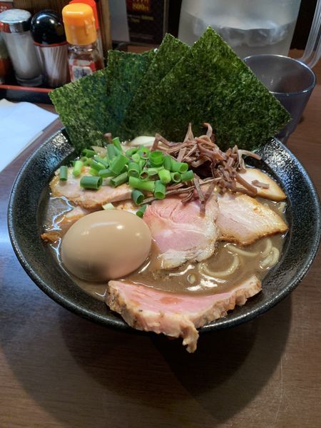 「爆濃とんこつ（最終土日限定）」@らーめん la.la.la.の写真