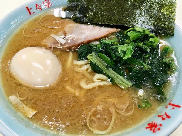 「☆ラーメンに味玉☆」@横浜家系ラーメン 上々家 環八矢口店の写真