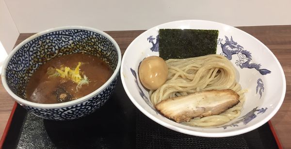 「濃厚魚介つけめん＋サービス味玉」@豚骨一燈 イトーヨーカドー船橋店の写真