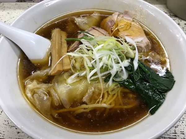 「ワンタンメン  700円」@手打 焔の写真