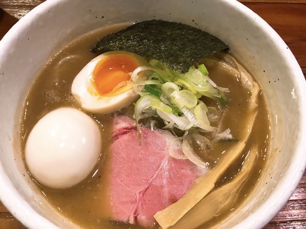 「豚そば 味玉」@どろそば屋 ひろしの写真