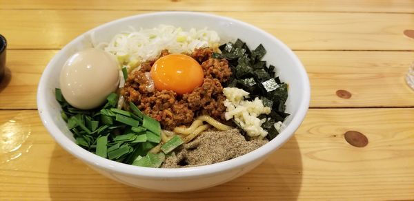 「台湾まぜそば」@活龍まぜそば専門 天地の写真