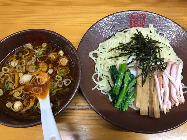 「つけ麺  750円」@とら食堂の写真
