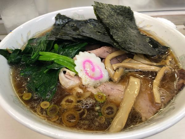 「ラーメン大・海苔50・ほうれん草50」@青島食堂 秋葉原店の写真