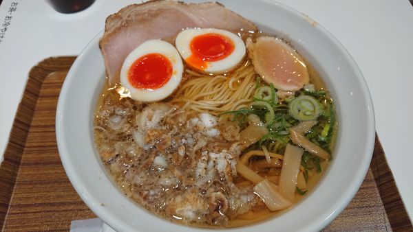 「油かすそば 850円」@麺とかき氷 ドギャン 谷四店の写真