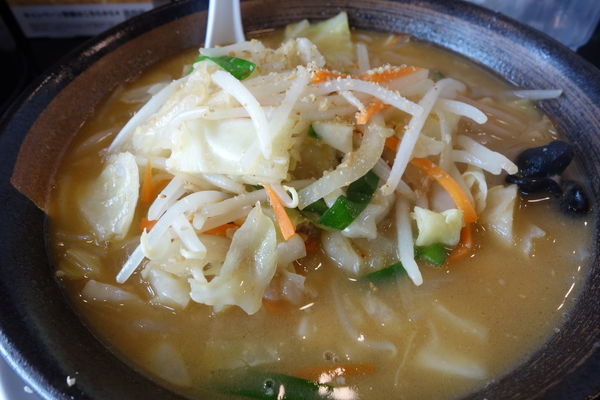 「味噌野菜たんめん637円」@幸楽苑 野田堤台店の写真