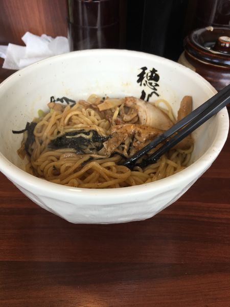 「油そば」@麺処 穂し乃の写真