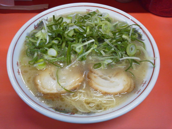 「ネギラーメン 700円」@博多 大砲ラーメンの写真