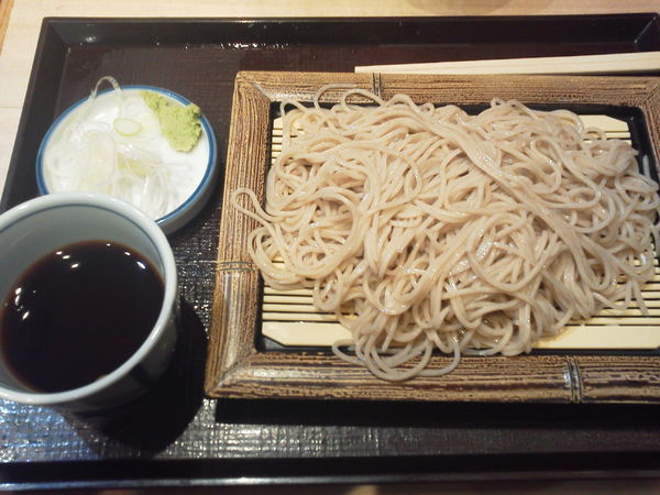 「もりそば 300円」@いわもとQ 神保町店の写真