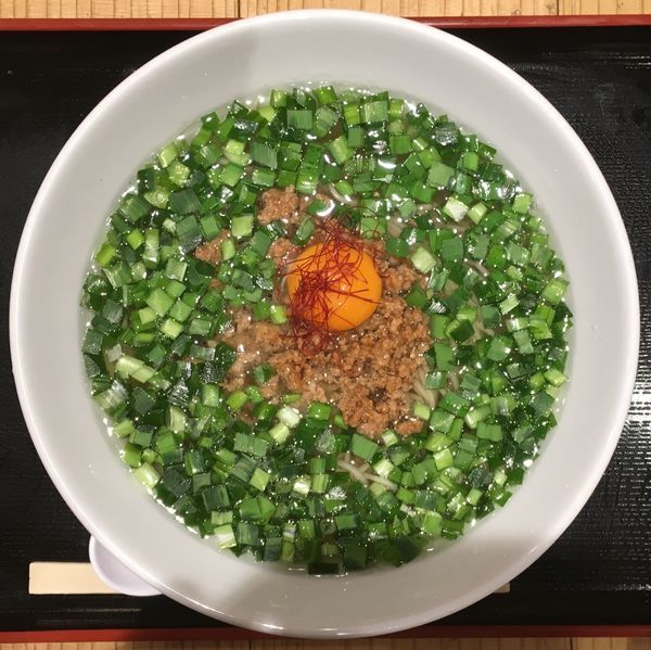 「【麺処 若武者】花椒香る煮干醤油」@日本橋ふくしま館 MIDETTE ミデッテの写真