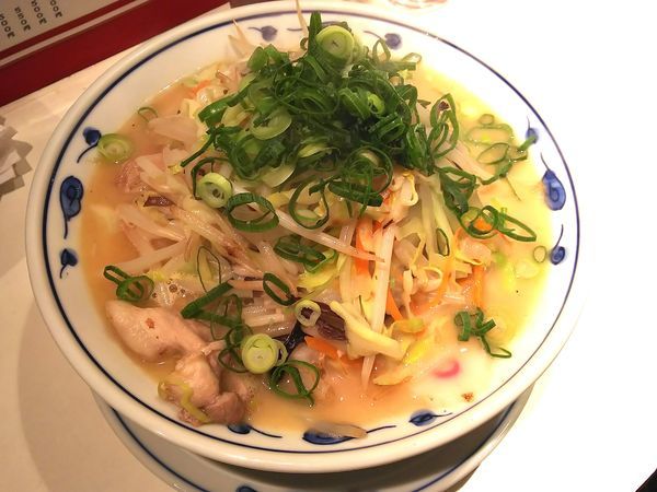 「たんめん　950円」@らあめん英 本店の写真