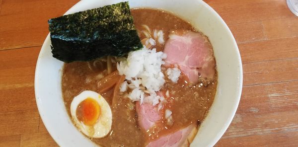 「特製魚介らーめん」@麺屋 清水の写真