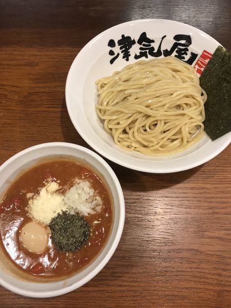 「味玉トマトつけ麺」@つけ麺津気屋 武蔵浦和の写真
