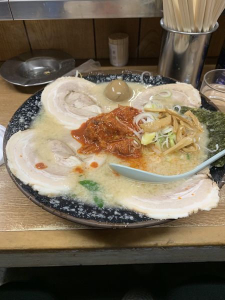 「トリプル」@屋台ラーメンとんこつ貴生の写真