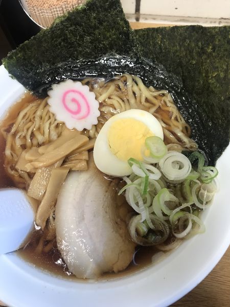 「佐野ラーメン  500円」@駅そば大宮の写真