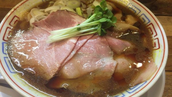 「サバ醤油そば」@サバ6製麺所 成城学園前店の写真