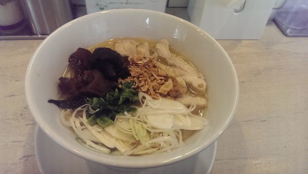 「こってり鶏中華、大」@ラーメン もりきや 世田谷店の写真