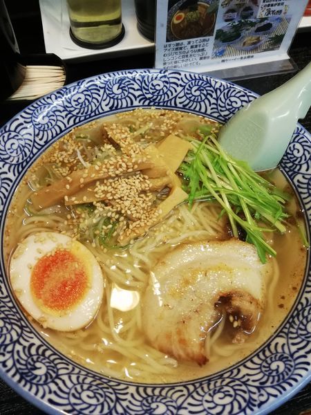 「塩らーめん」@麺屋 青山 本店の写真