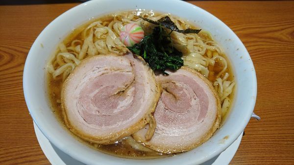 「らぁめん(醤油) 750円 + 大盛 100円」@らぁめん 生姜は文化。の写真