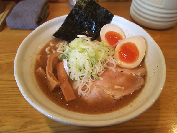 「味玉らぁ麺」@麺道 GENTENの写真