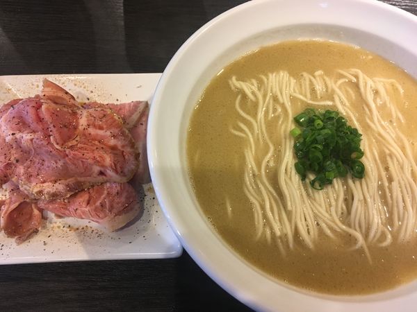 「渡り蟹と浅利の特濃＋肉増し別皿」@弘明寺丿貫の写真