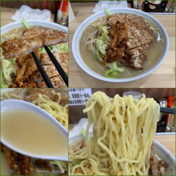 「ロース塩たんめん¥1030」@麺工房マルオの写真